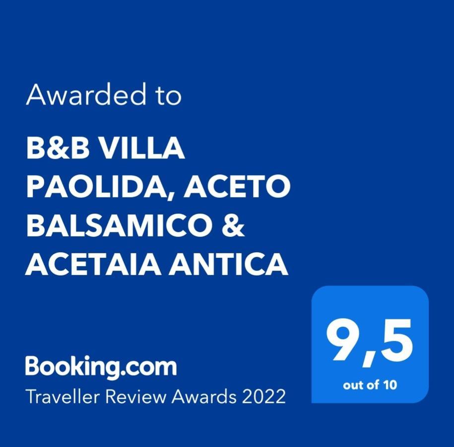 Nonantola B&B Villa Paolida, Aceto Balsamico & Acetaia Antica מראה חיצוני תמונה